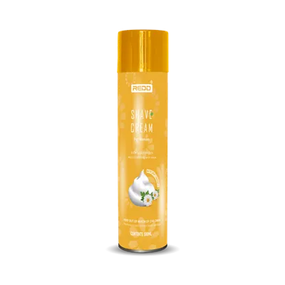 Creme de barbear de flores para mulheres